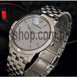 Emporio Armani Silver Bracelet Silver Dial Men's Watch  Price in Pakistan