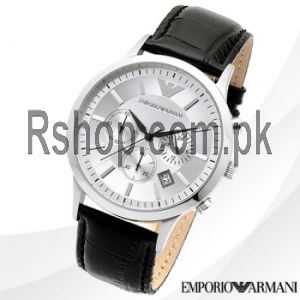 Emporio Armani Renato Leather Strap Chronograph Watch  Price in Pakistan