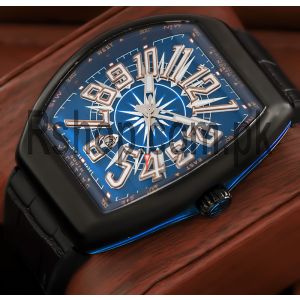 Franck Muller Yachting Collection Blue Dial Black Watch Price in Pakistan