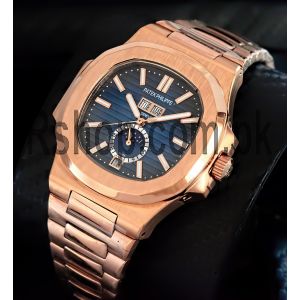 Patek Philippe Nautilus Rose Gold DayDate Watch Price in Pakistan