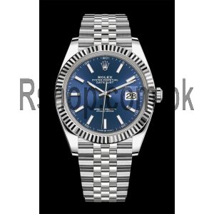 Rolex Datejust  Blue Dial Swiss Watch Price in Pakistan