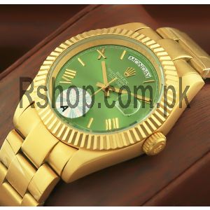 Rolex Day-Date 40 Olive Green Dial Titanium Watch Price in Pakistan