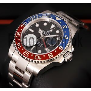 Rolex GMT Master II With Pepsi Bezel Swiss Watch Price in Pakistan