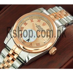 Rolex Lady-Datejust Rose Gold Dial Watch Price in Pakistan