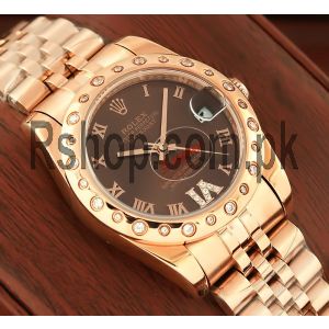 Rolex Lady-Datejust Rose Gold Watch Price in Pakistan