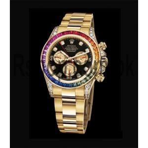 Rolex Cosmograph Daytona Rainbow Bezel Watch Price in Pakistan