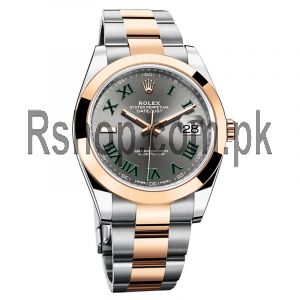 Rolex Datejust Wimbledon Two Tone Swiss Watch Price in Pakistan