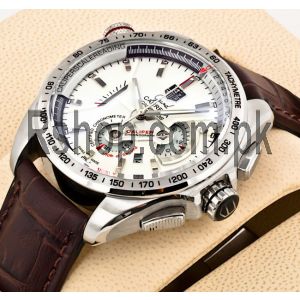 Tag Heuer Grand Carrera Calibre 36 White Dial Watch Price in Pakistan