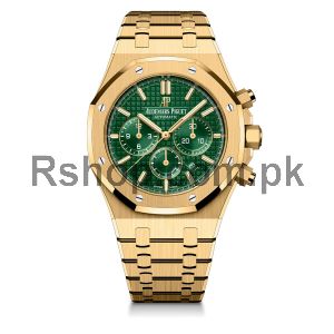 Audemars Piguet Royal Oak Chronograph Green Dial Watch Price in Pakistan