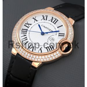 Cartier Ballon Bleu Unisex Diamond Watch  Price in Pakistan