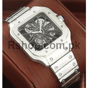Cartier Santos De Cartier Skeleton Watch Price in Pakistan