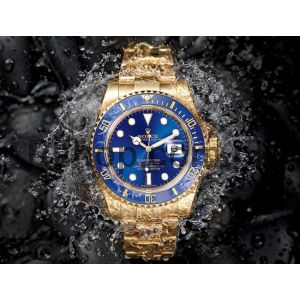 New Rolex Submariner (The Diver's Watch) Gold with Blue Dial watch Price in Pakistan