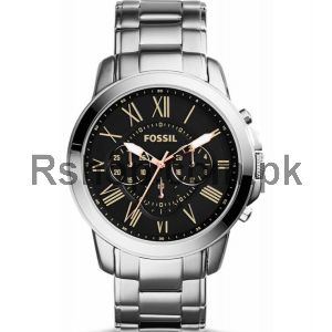 Fossil Grant Chronograph Stainless Steel Watch FS4994   (Same as Original) Price in Pakistan