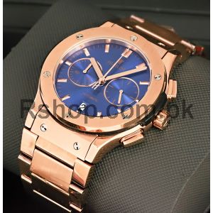 Hublot Classic Fusion Chronograph Blue Dial Mens Watch Price in Pakistan