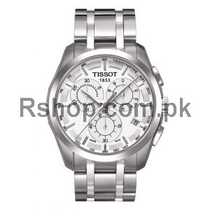 Tissot Couturier Chronograph White Dial Men Watch  Price in Pakistan