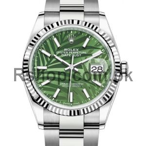 New 2021 Rolex Datejust Green Palm Motif Dial 126234 Watch  (2021) Price in Pakistan
