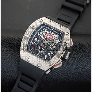 Richard Mille RM011 Diamond Bezel Watch Price in Pakistan