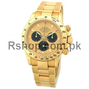 Rolex Cosmograph Daytona Yellow Gold Mens Watch Price in Pakistan