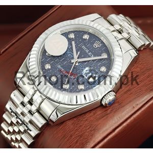 Rolex Datejust Blue Dial Swiss Watch Price in Pakistan
