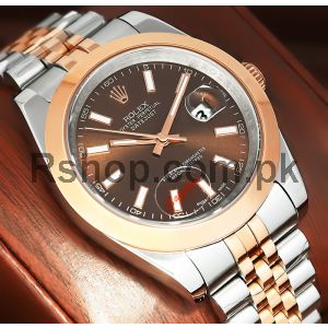 Rolex Datejust Chocolate Dial Watch  (2021) Price in Pakistan