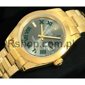 Rolex Datejust Gold Gray Dial Watch 2021  Price in Pakistan