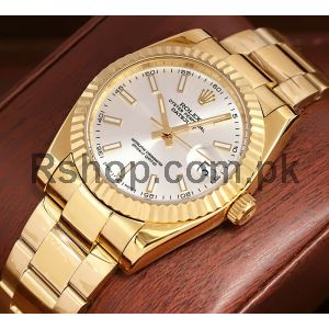 Rolex Datejust Silver Dial Watch 2022 Price in Pakistan