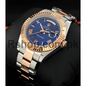 Rolex Day-Date 40 Blue Dial Watch Price in Pakistan