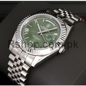 Rolex Day-Date 40 Green Dial Watch Price in Pakistan