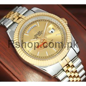 Rolex Day-Date Champagne Gold Dial Two-Tone Watch 2021 Price in Pakistan