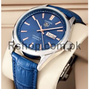 TAG Heuer Carrera Calibre 5 Day-Date Blue Watch Price in Pakistan