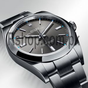 Rolex Oyster Perpetual 39mm Dark Rhodium Dial Watch Price in Pakistan