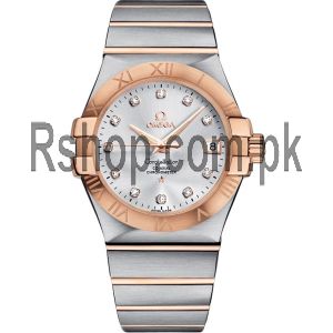 Omega Constellation Chronometer Silver Dial Watch Price in Pakistan