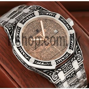 Audemars Piguet Royal Oak Arabic Dial Hand Engraved Watch Price in Pakistan