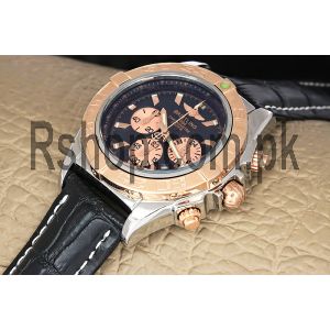 Breitling Chronomat Two Tone Black Dial Watch Price in Pakistan