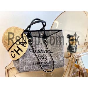 Chanel Canvas Deauville Tote Bag ( High Quality ) Price in Pakistan