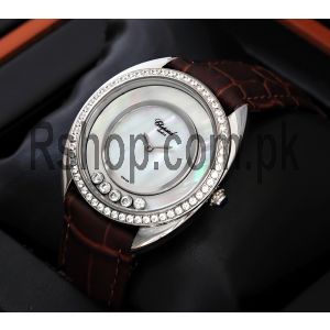 Chopard Happy Sport Diamond Bronze Dial Ladies Watch Price in Pakistan