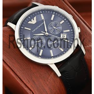 Emporio Armani Blue Dial Men Wrist Watch Price in Pakistan
