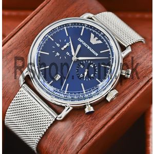 Emporio Armani Blue DIal Watch Price in Pakistan