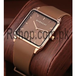 Givenchy Brown Square Ultra Slim Watch Price in Pakistan