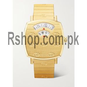 Gucci Grip YA157409 38mm Gold Stainless Steel Unisex Wrist Watch Price in Pakistan