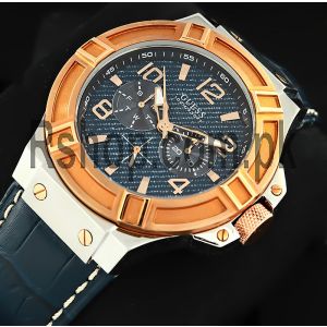 GUESS Men's Rigor Iconic Blue Watch Price in Pakistan