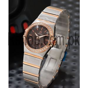 OMega Constellation Brown Dial Ladies Watch Price in Pakistan
