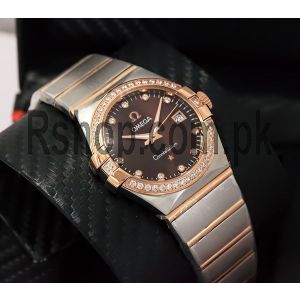 Omega Constellation Brown Dial Watch Price in Pakistan