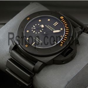Panerai Luminor Submersible Black Ceramic Watch Price in Pakistan