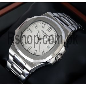 Patek Philippe Nautilus White Dial Wrist Watch Price in Pakistan