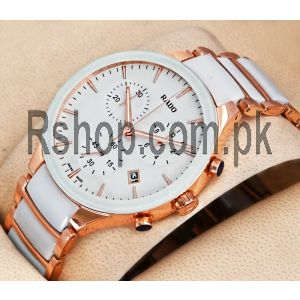 Rado Centrix Jubile White Ceramic Watch Price in Pakistan