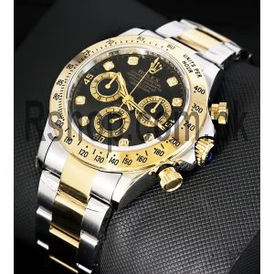 Rolex Cosmograph Daytona Two Tone Swiss Quality ETA Movement 7750 Watch Price in Pakistan