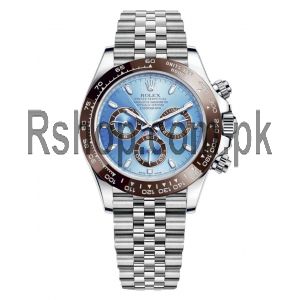 Rolex Cosmograph Daytona Blue Dial Watch Price in Pakistan