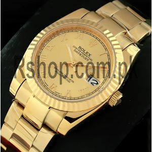 Rolex Datejust Champagne Dial Watch Price in Pakistan