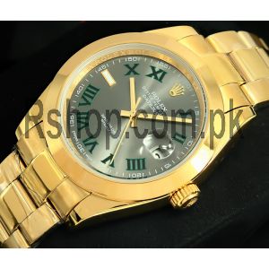 Rolex Datejust Gold Gray Dial Watch 2021  Price in Pakistan